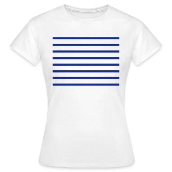 SEEMANN - Frauen T-Shirt - Weiß - Vorne - AI Model Female 172 dark (172cm)