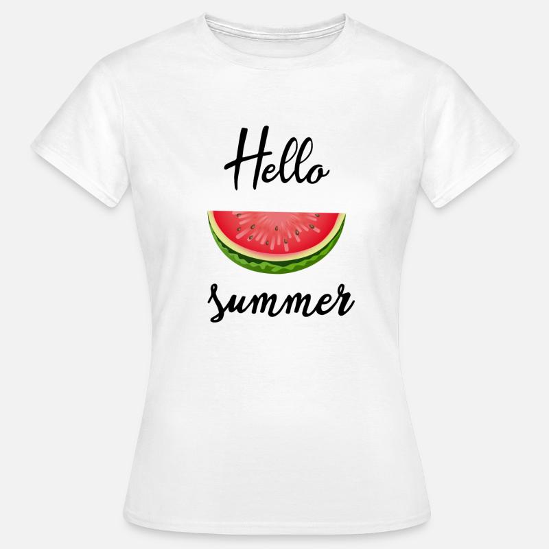 Hello Summer - Women's T-Shirt - white