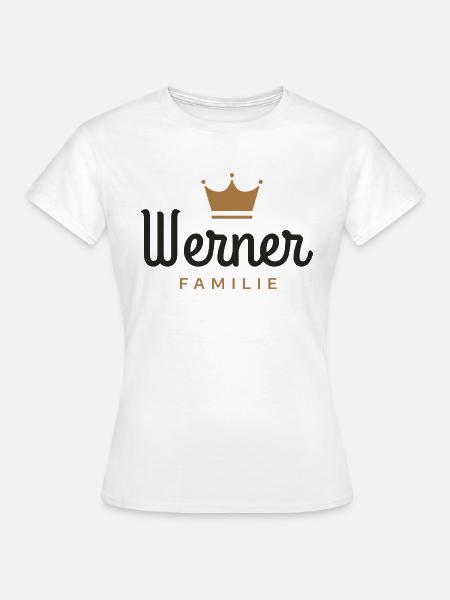 Werner-Familie - Frauen T-Shirt - Weiß