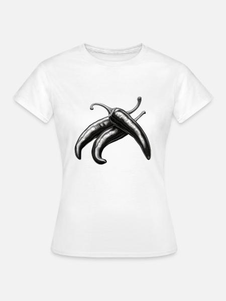 Chili - Frauen T-Shirt - Weiß