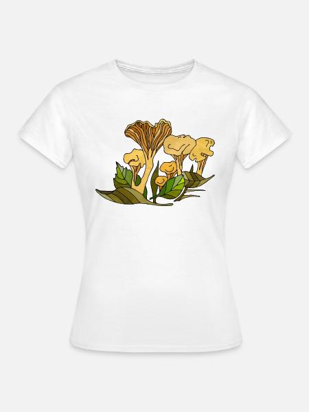 Pilze - Frauen T-Shirt - Weiß