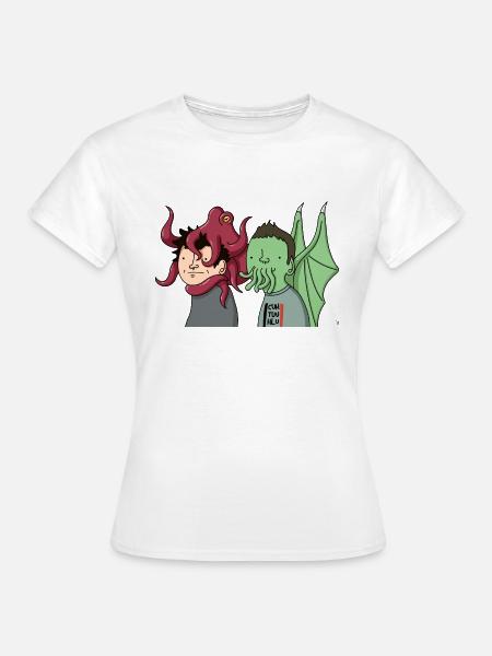 WANKTHULHU - Frauen T-Shirt - Weiß