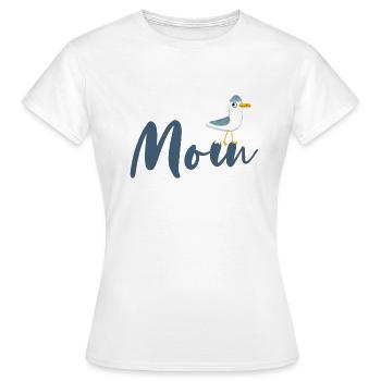 Hello - Women's T-Shirt - white - Front - AI Model Female 172 dark (172cm)