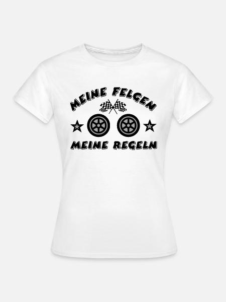 Auto - Frauen T-Shirt - Weiß