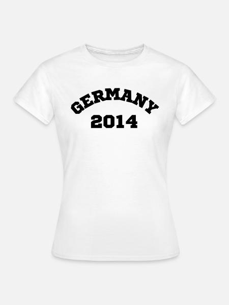 Germany2014 Winner - Frauen T-Shirt - Weiß