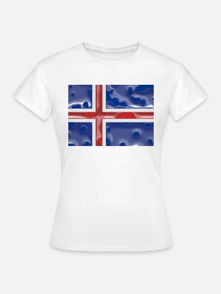 Island - Frauen T-Shirt - Weiß