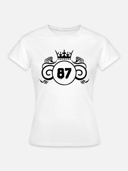 wappen 87 - Frauen T-Shirt - Weiß