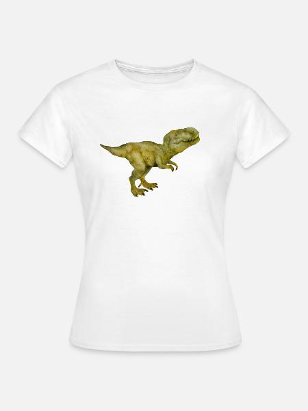 T-rex, Tyrannosaurus rex - Frauen T-Shirt - Weiß