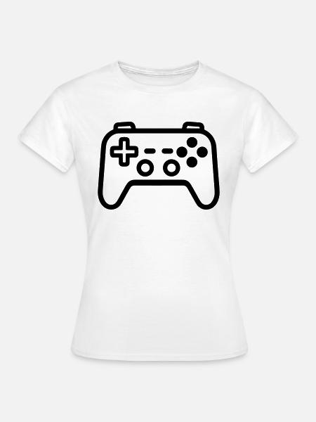Videospiel-Controller - Frauen T-Shirt - Weiß