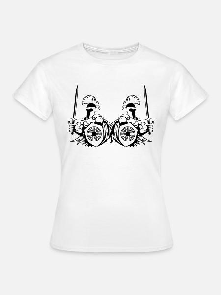 spartans - Frauen T-Shirt - Weiß