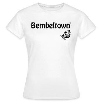 Bembeltown Haute Couture - Frauen T-Shirt - Weiß - Vorne - AI Model Female 172 dark (172cm)