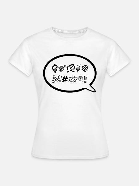 Fluch - Frauen T-Shirt - Weiß