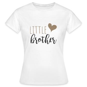 chemise de famille petit frère - T-shirt Femme - blanc - Devant - AI Model Female 172 dark (172cm)
