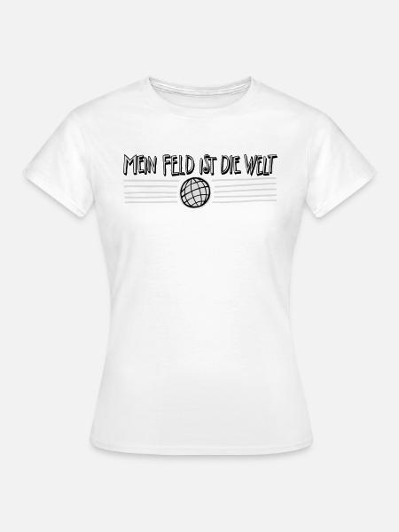 Die Welt - Frauen T-Shirt - Weiß