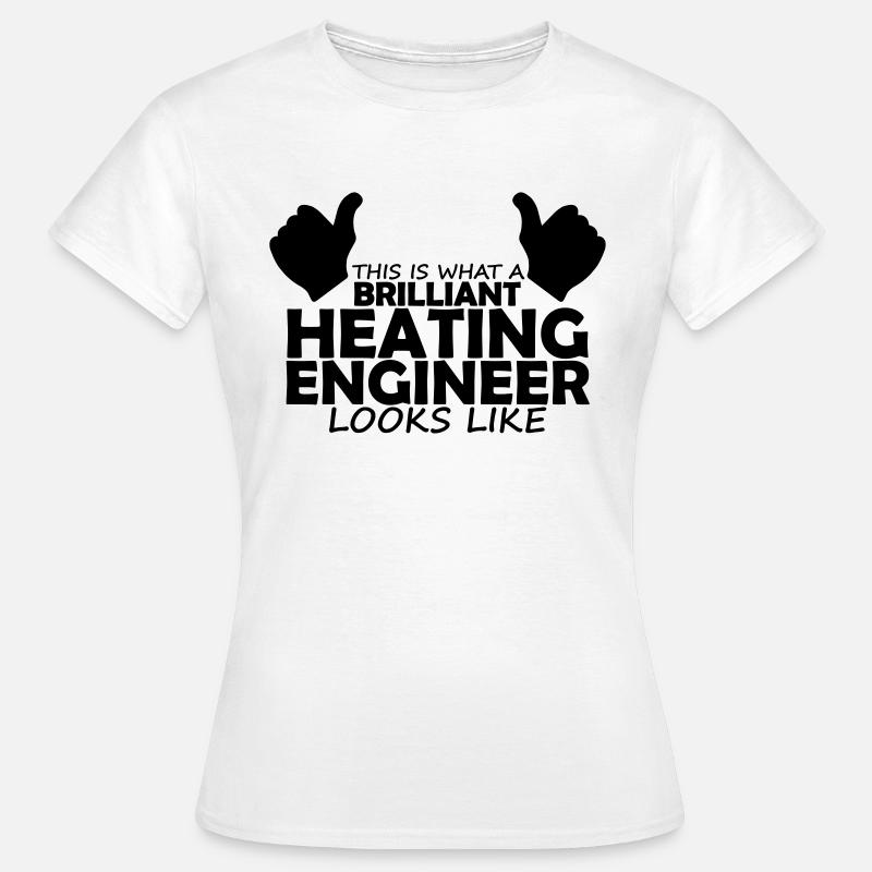 brilliant heating engineer - Women's T-Shirt - white