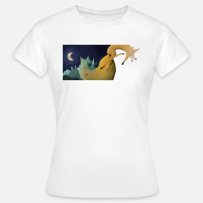 fox - Women's T-Shirt - white