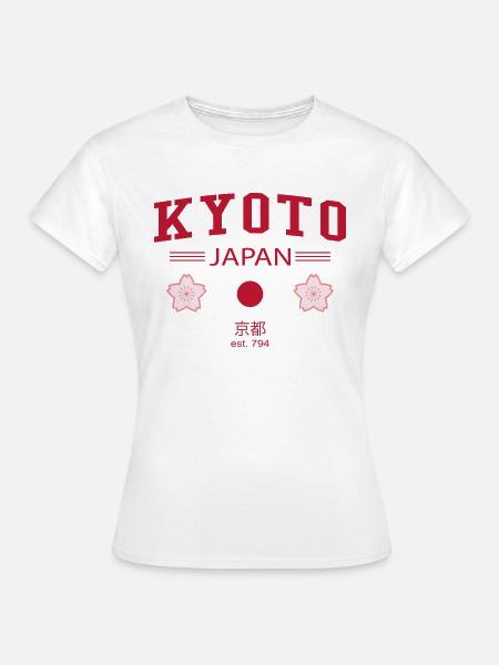 Kyoto - Frauen T-Shirt - Weiß