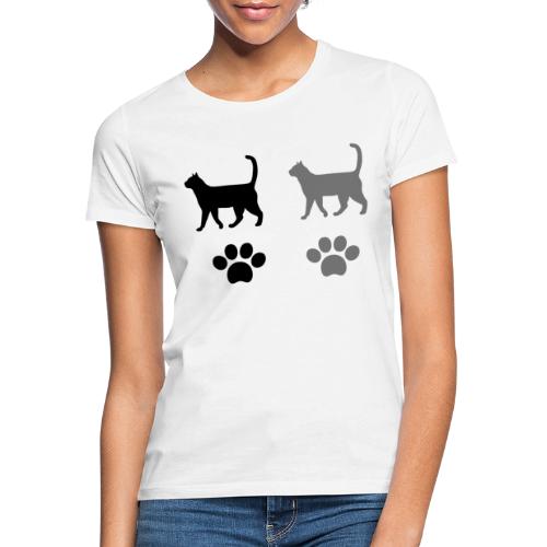2 chats qui se suivent - T-shirt Femme