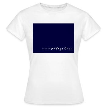 Sans excuse - T-shirt Femme - blanc - Devant - AI Model Female 172 dark (172cm)