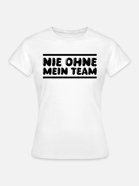 Team - Frauen T-Shirt - Weiß