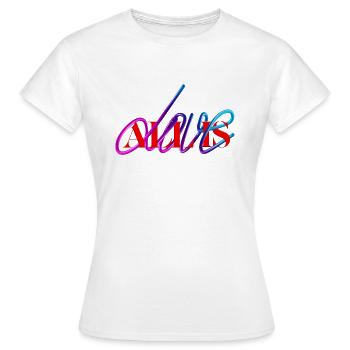 All is Love - Frauen T-Shirt - Weiß - Vorne - AI Model Female 172 dark (172cm)