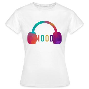 humeur - T-shirt Femme - blanc - Devant - AI Model Female 172 dark (172cm)