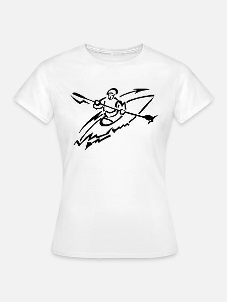 Kanu-AG-Logo - Frauen T-Shirt - Weiß