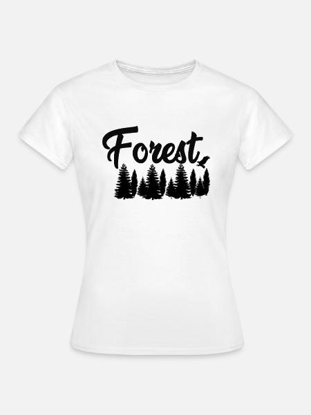 Forest - Frauen T-Shirt - Weiß