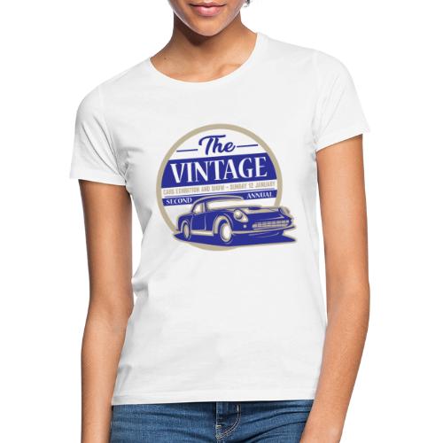 Vintage Bil - Car Exhibition - T-shirt dam