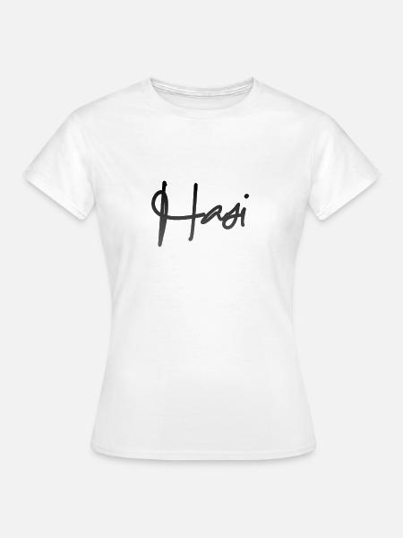 Hasi, Hase, Häschen - Frauen T-Shirt - Weiß