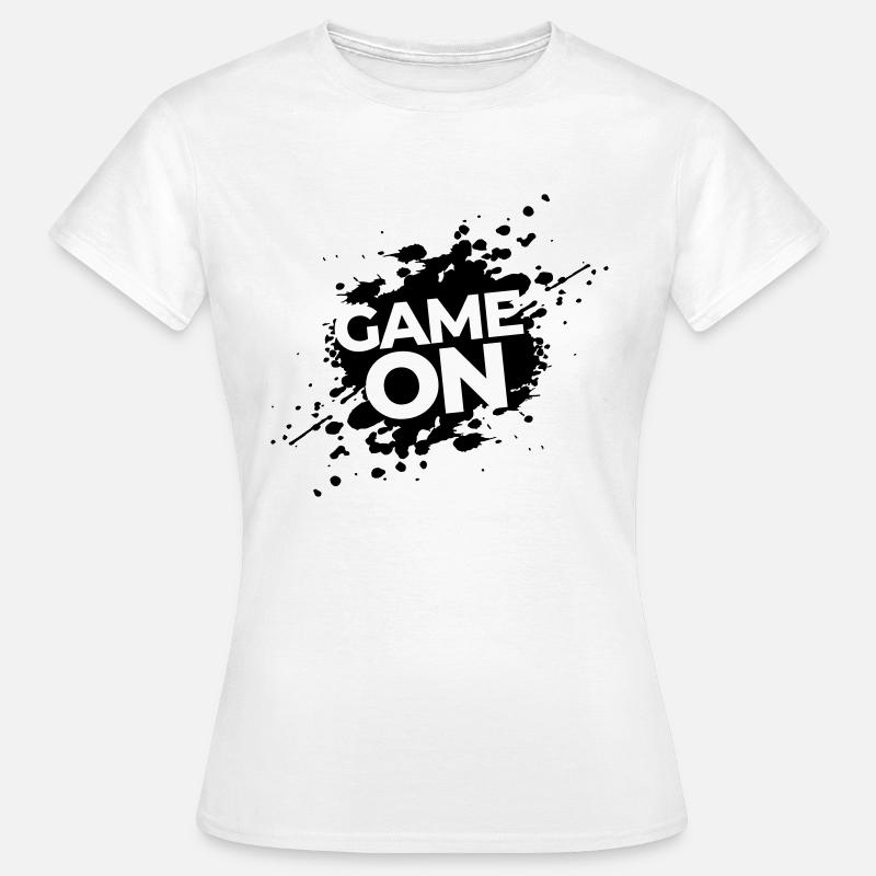 Game On Splash - Women's T-Shirt - white