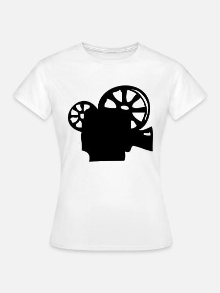 Scheinwerfer für Kino - Frauen T-Shirt - Weiß