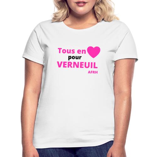 Tous en coeur pour Verneuil - T-shirt Femme