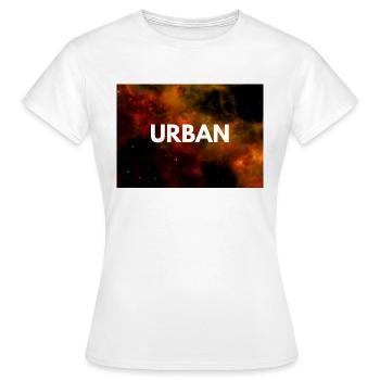 Urban - Frauen T-Shirt - Weiß - Vorne - AI Model Female 172 dark (172cm)
