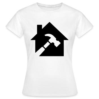 Workshop Symbol - Women's T-Shirt - white - Front - AI Model Female 172 dark (172cm)