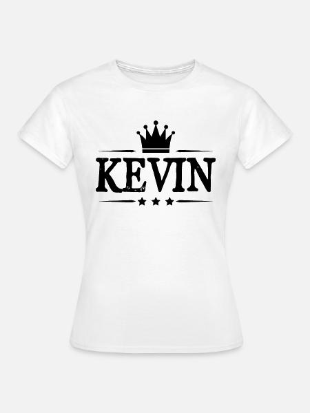 Kevin - Frauen T-Shirt - Weiß