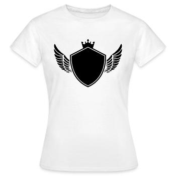 Armoiries - T-shirt Femme - blanc - Devant - AI Model Female 172 dark (172cm)