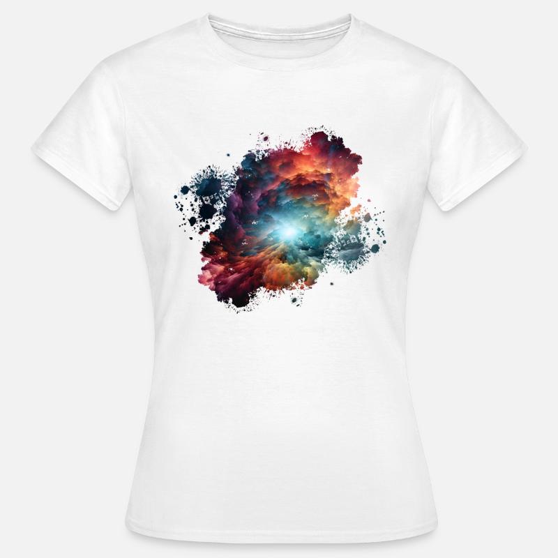 Galactic Whisper Forest - Women's T-Shirt - white