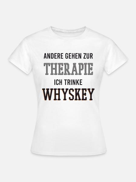 Whiskey - Frauen T-Shirt - Weiß