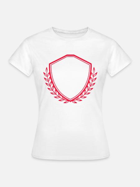 wappen crest - Frauen T-Shirt - Weiß