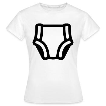 Schicht - Frauen T-Shirt - Weiß - Vorne - AI Model Female 172 dark (172cm)