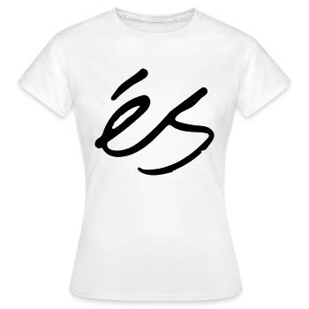 As - Frauen T-Shirt - Weiß - Vorne - AI Model Female 172 dark (172cm)