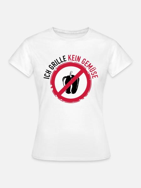 Kein Gemüse - Frauen T-Shirt - Weiß