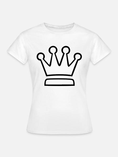 Crown (crown) 04.0 - Women's T-Shirt - white