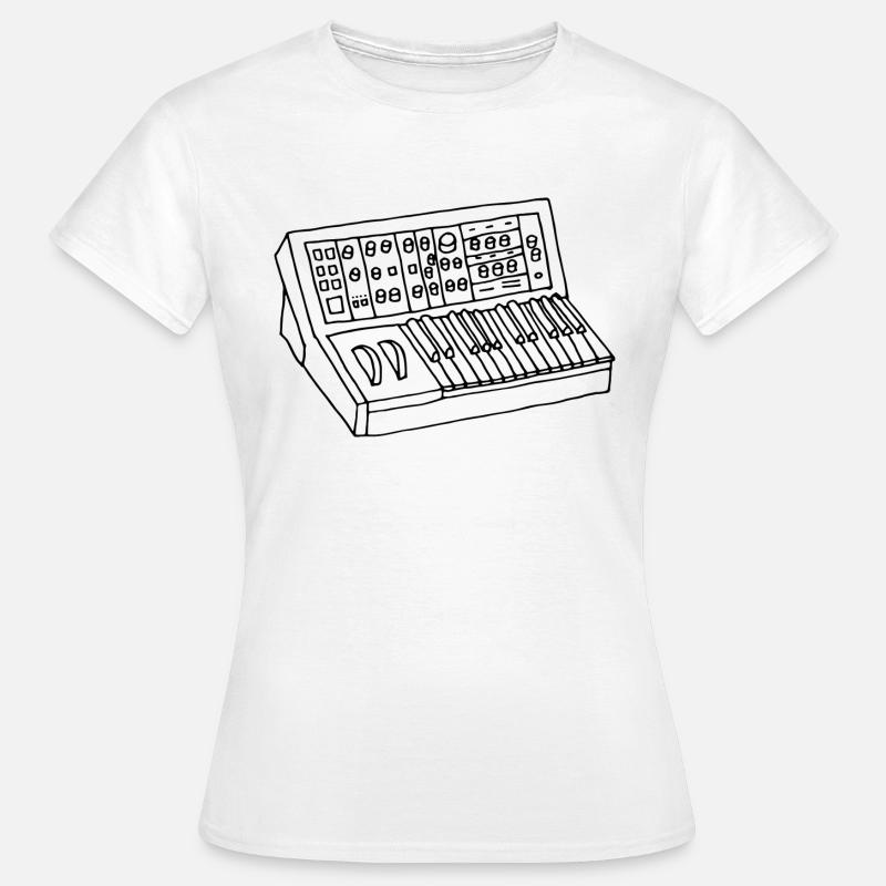 synthesizer - Women's T-Shirt - white