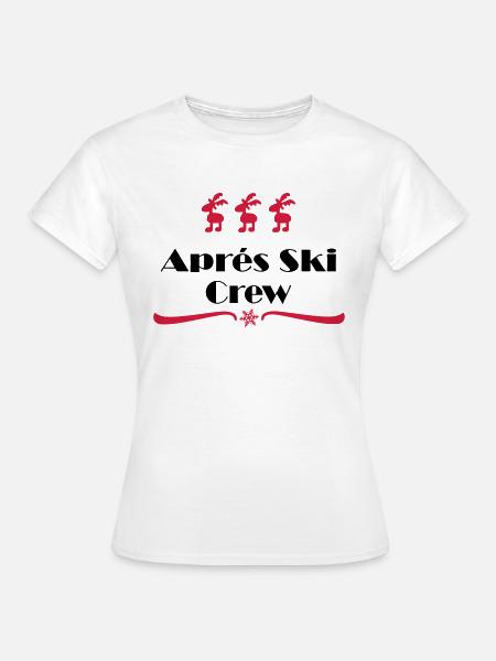 apres ski - Maglietta da donna - bianco