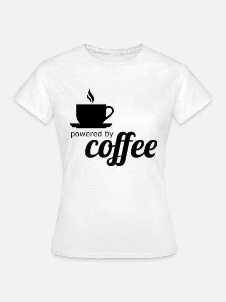 Kaffee - Frauen T-Shirt - Weiß