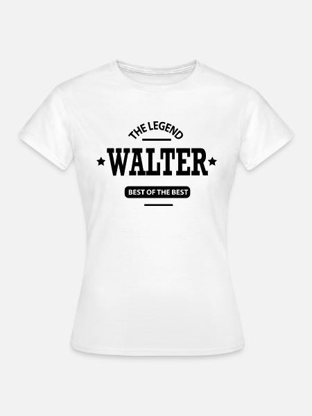 walter - Frauen T-Shirt - Weiß