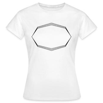 Rectangle 1 11 - Women's T-Shirt - white - Front - AI Model Female 172 dark (172cm)