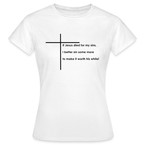 Jesus - Dame-T-shirt